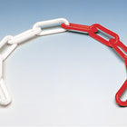 Cadena de barrera ( 1000131202 ) plástico rojo/blanco 6 mm