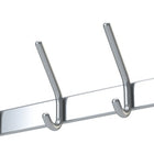 Perchero de pared ( 3000284072 ) Aluminio F1 color natural Distancia entre ganchos 150 mm