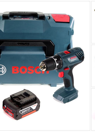 Bosch Professional GSR 18V-21 Akku Bohrschrauber 18V 55Nm + 1x Akku 3,0Ah + L-Boxx - ohne Ladegerät - Toolbrothers