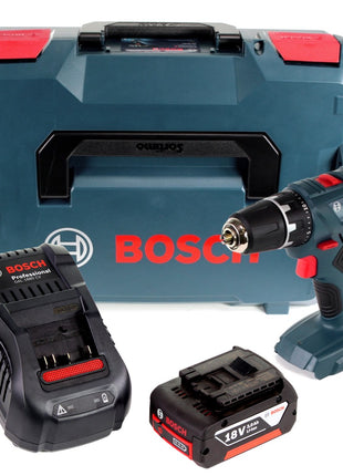 Bosch Professional GSR 18V-21 Akku Bohrschrauber 18V 55Nm + 1x Akku 3,0Ah + Ladegerät + L-Boxx - Toolbrothers