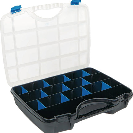 Scatola d'assortimento Linea Basic ( 4000871447 ) L312xP238xH51mm trasparente nero-blu