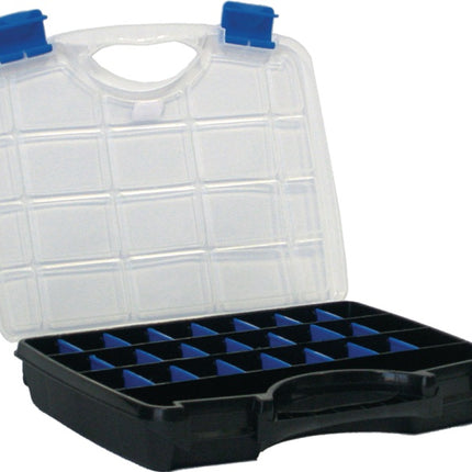 Scatola d'assortimento Linea Basic ( 4000871449 ) L460xP350xH81mm trasparente nero-blu