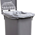 Bolsa de plástico ( 9000466519 ) 120 l LD-PE gris 100 µm