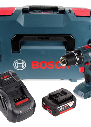 Bosch Professional GSR 18V-21 Akku Bohrschrauber 18V 55Nm + 1x Akku 6,0Ah + Ladegerät + L-Boxx - Toolbrothers