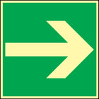 Rescue sign BGV A8 ( 3000277434 ) L148xW148 mm Foil