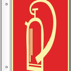 Fahnenschild ( 3000277615 ) L148xB148 mm blanko weiß Kunststoff