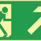 Señal de salvamento BGV A8 ( 3000277440 ) L297xA148 mm plástico