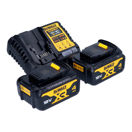 Pulidora excéntrica a batería DeWalt DCM 849 M2 18 V 180 mm sin escobillas + 2x baterías 4,0 Ah + cargador