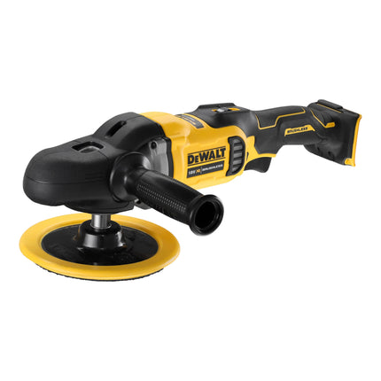 DeWalt DCM 849 N cordless random orbital polisher 18 V 180 mm brushless + 1x Powerstack battery 5.0 Ah - without charger