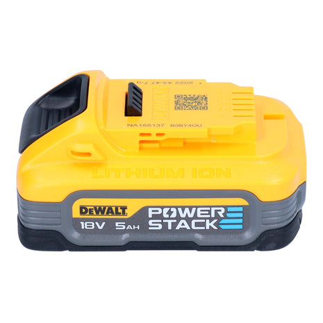 Pulidora excéntrica a batería DeWalt DCM 849 N 18 V 180 mm sin escobillas + 1x batería Powerstack 5,0 Ah - sin cargador