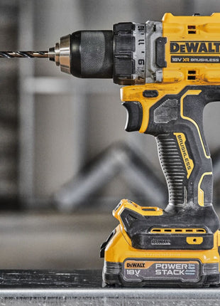 Taladro atornillador inalámbrico DeWalt DCD 800 N 18 V 90 Nm sin escobillas + 1x batería Powerstack 1,7 Ah - sin cargador