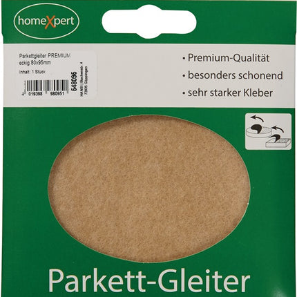Parquet glides Premium ( 3000271034 ) 80 x 95 mm self-adhesive