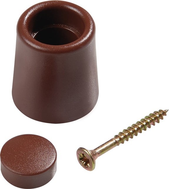 Tope de puerta ( 3000259019 ) Ø 29 mm Altura 35 mm Fijación con tacos