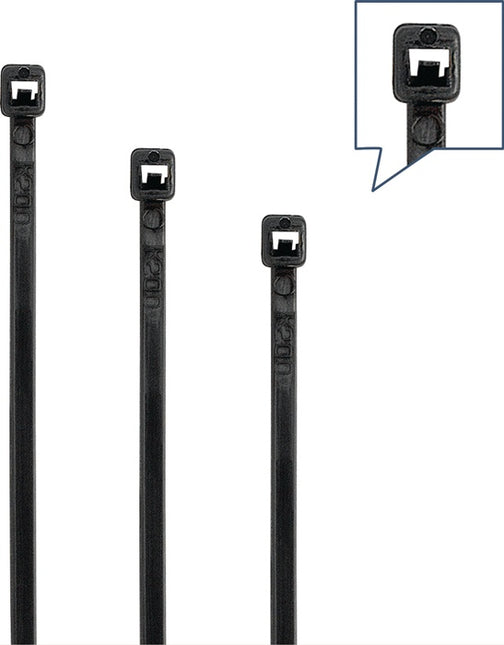 Brida para cables ( 4000900879 ) Longitud 100 mm Anchura 2,5 mm 80 N