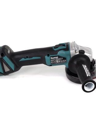 Makita DGA 513 Z Akku Winkelschleifer 18 V 125mm Brushless Solo + 6x Scheibe - ohne Akku, ohne Ladegerät - Toolbrothers