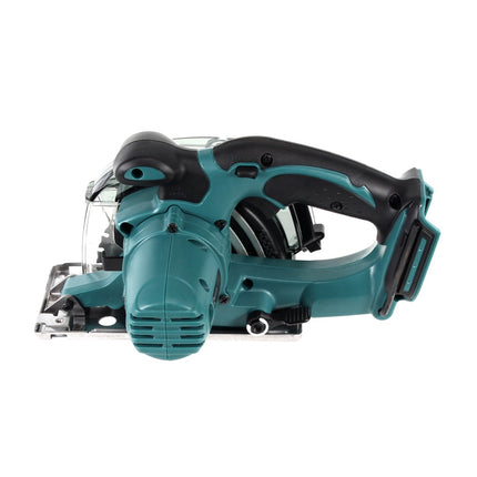 Makita DCS 552 M1 18 V Akku Metall Handkreissäge 136 mm + 1x 4,0 Ah Akku - ohne Lader + Sägeblatt und Schutzbrille - Toolbrothers
