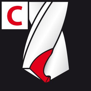 Broca helicoidal RUKO (8000424198) diámetro nominal 6 mm 3xD corte derecho longitud espiral 28 mm