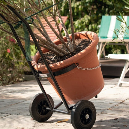 Carro de transporte para bombonas industriales Rothenberger ( 9000443080 ) L485xA500xA1020mm para bombonas de gas propano de 5-11 kg