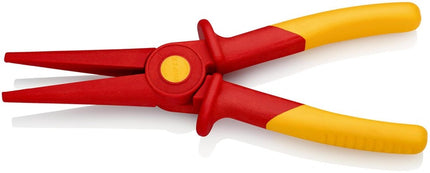 Alicates de punta Knipex ( 4000795155 ) longitud total 220 mm con zona de plástico blando