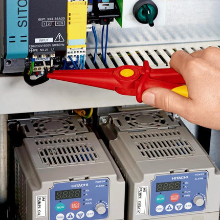 Alicates de punta Knipex ( 4000795155 ) longitud total 220 mm con zona de plástico blando