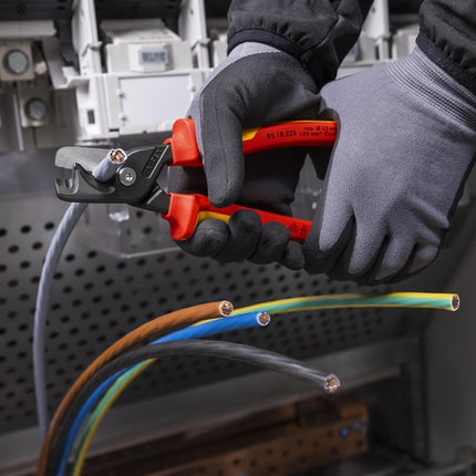 Knipex cable shears StepCut(R) XL ( 8004039103 ) length 225 mm multi-component sheaths