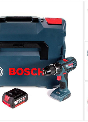 Bosch GSB 18 V-28 Professional 18 V Li-Ion Akku Schlagbohrschrauber in L-Boxx + 1 x 6,0 Ah Akku - ohne Ladegerät - Toolbrothers