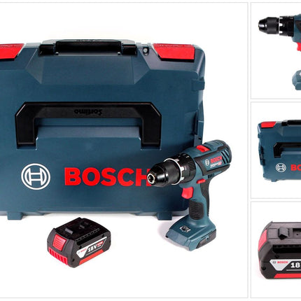 Bosch GSB 18 V-28 Professional 18 V Li-Ion Akku Schlagbohrschrauber in L-Boxx + 1 x 6,0 Ah Akku - ohne Ladegerät - Toolbrothers