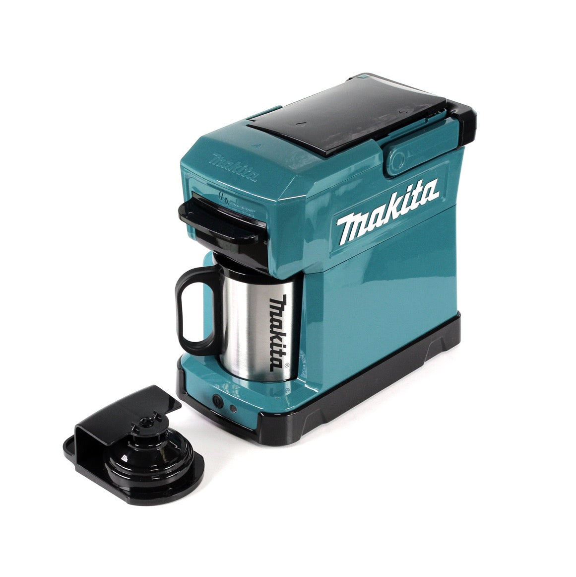 Makita DCM 501 Z Cafetera a batería 12V-18V / Portátil - Sin batería, sin cargador, sin accesorios incluidos