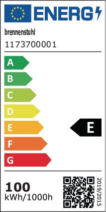 Brennenstuhl Projecteur de chantier hybride à LED 10050 MH ( 8002643422 ) 100 W 12500 lm