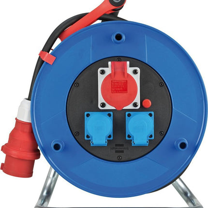 Brennenstuhl Enrouleur de câble triphasé Garant ( 8000337368 ) 20 m caoutchouc-néoprène 5 x 2,5 mm² plastique IP44