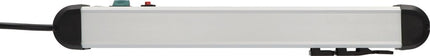 Brennenstuhl socket strip Premium-Protect-Line ( 8001484633 ) 16 A 230 V black/silver 3 m PVC 1.5 mm²