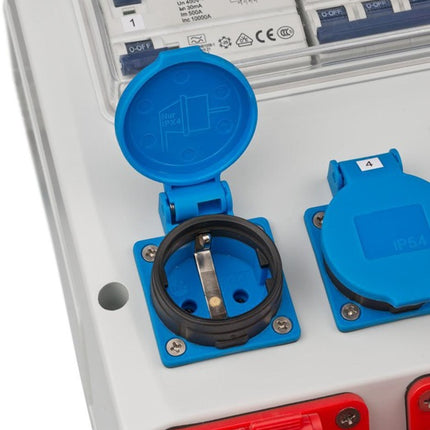 Brennenstuhl plastic wall-mounted distributor ( 4000873992 ) CEE-32 A, 5-pole