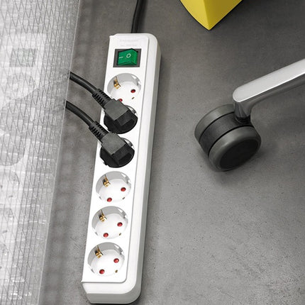 Brennenstuhl Eco Line socket strip ( 4000873539 ) 16 A 250 V white 3 m H05VV-F 3 x 1.5 mm²