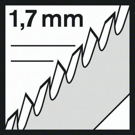Brzeszczot do wyrzynarki Bosch T 101 AIF ( 4000837568 ) długość całkowita 100 mm BIM