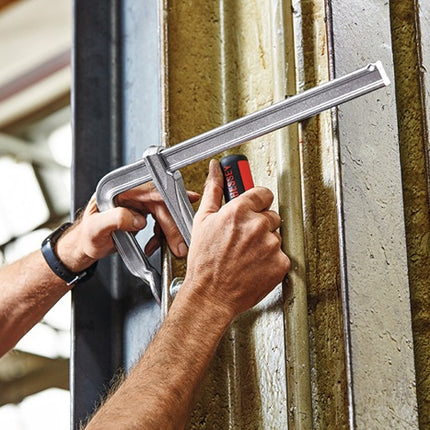 Bessey all-steel screw clamp GZ-KG ( 4000831652 ) Clamping width 300 mm Projection 120 mm