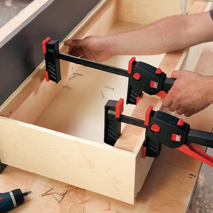 Zacisk jednoręczny Bessey DuoKlamp ( 4000831539 ) Szerokość mocowania 160 mm Szerokość rozpierania 75 - 235 mm