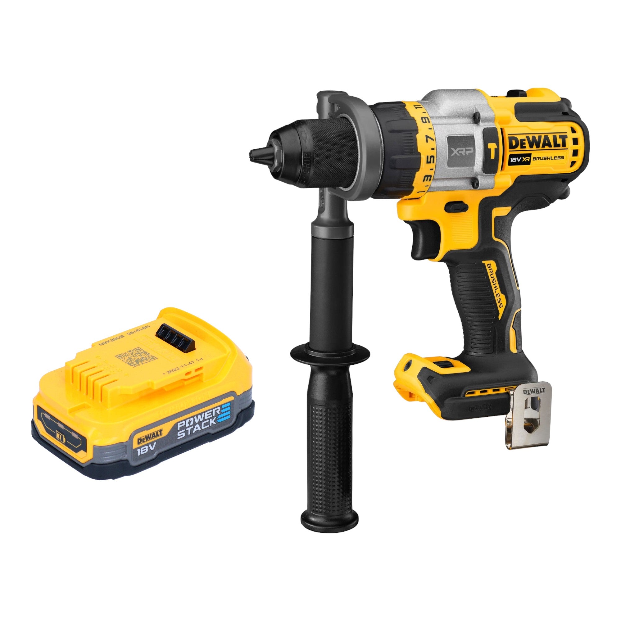 DeWalt DCD 999 N Akku Schlagbohrschrauber 18 V 95 Nm Brushless 1x Powerstack Akku 1 7 Ah ohne Ladegeraet 0 - toolbrothers