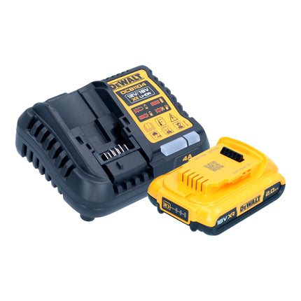 DeWalt DCD 999 D1 Perceuse-visseuse à percussion sans fil 18 V 95 Nm Brushless + 1x batterie 2,0 Ah + chargeur