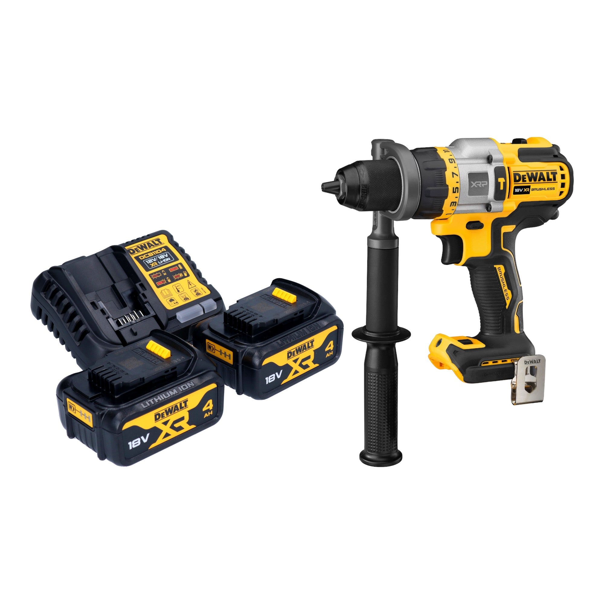 DeWalt DCD 999 M2 Akku Schlagbohrschrauber 18 V 95 Nm Brushless 2x Akku 4 0 Ah Ladegeraet 0 - toolbrothers
