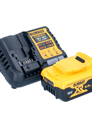 DeWalt DCD 999 P1 Perceuse-visseuse à percussion sans fil 18 V 95 Nm Brushless + 1x batterie 5,0 Ah + chargeur