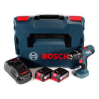 Bosch Professional GSB 18V-21 Akku Schlagbohrschrauber 18V 55Nm + 2x Akku 3,0Ah + Ladegerät + L-Boxx - Toolbrothers