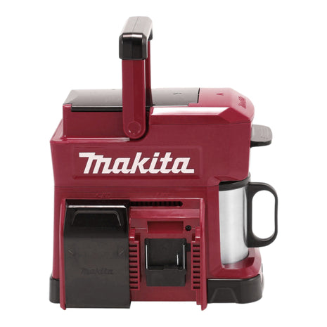 Makita DCM 501 ZAR Caffettiera a batteria 12 V max / 18 V rosso solo - senza batteria, senza caricabatterie