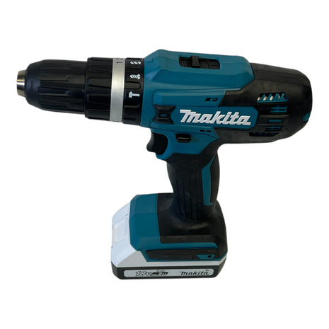 Makita HP 488 DWAX4 Perceuse-visseuse à percussion sans fil 18 V 42 Nm série G + 1x batterie 2,0 Ah + chargeur + 74 pcs. jeu d'embouts + coffret