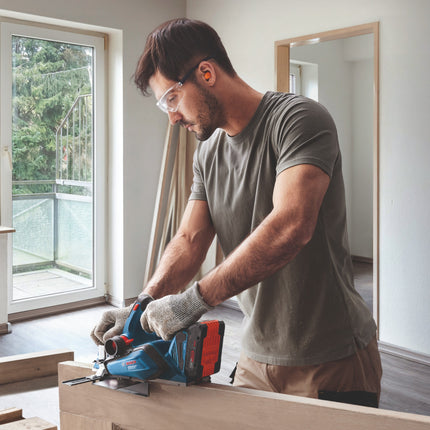 Bosch GHO 18V-26 Professional cordless planer 18 V 2.6 mm brushless + 1x ProCORE rechargeable battery 8.0 Ah + L-Boxx - without charger