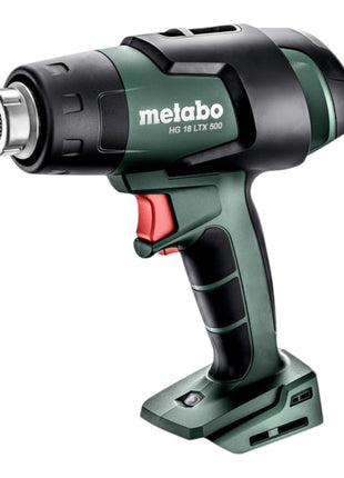 Metabo HG 18 LTX 500 Akumulatorowy pistolet na gorące powietrze 18 V 300 / 500 °C Solo ( 610502850 ) - bez akumulatora, bez ładowarki