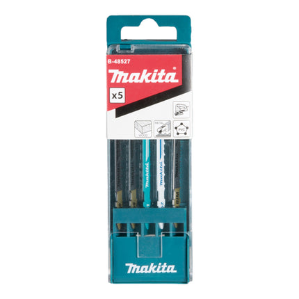 Makita 4350 FCTJ Seghetto alternativo 720 W + Valigetta MAKPAC + Set di 6 Lame da taglio