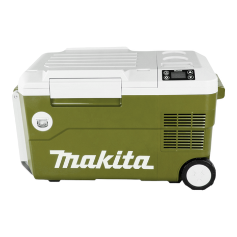 Makita DCW 180 ZO Caja de refrigeración y calefacción por batería 36 V (2x 18 V) 20 L Oliva - Outdoor Adventures Edition Solo - sin batería, sin cargador