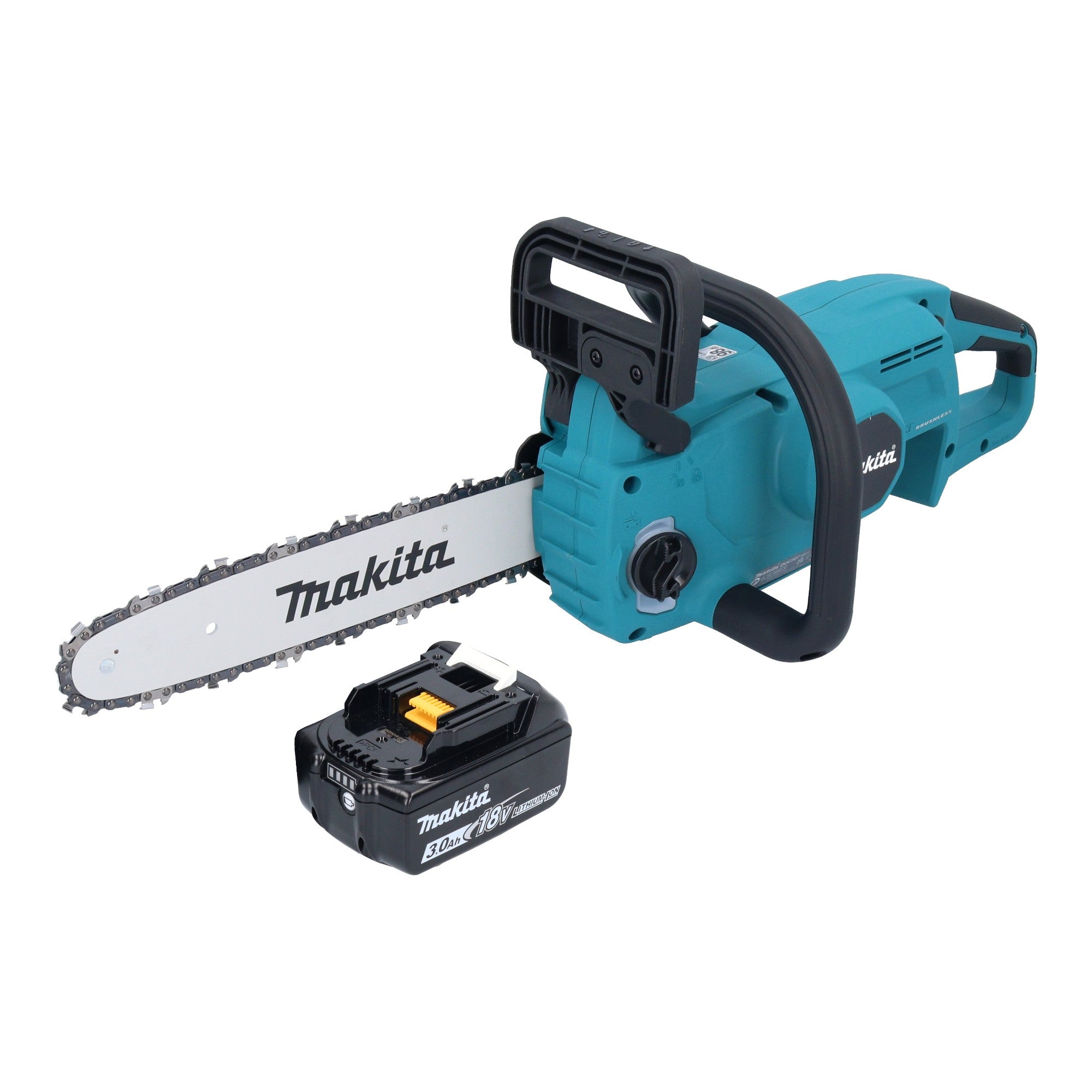 Makita DUC 307 FX3 Akku Kettensaege 18 V 30 cm Brushless 1x Akku 3 0 Ah ohne Ladegeraet 0 - toolbrothers