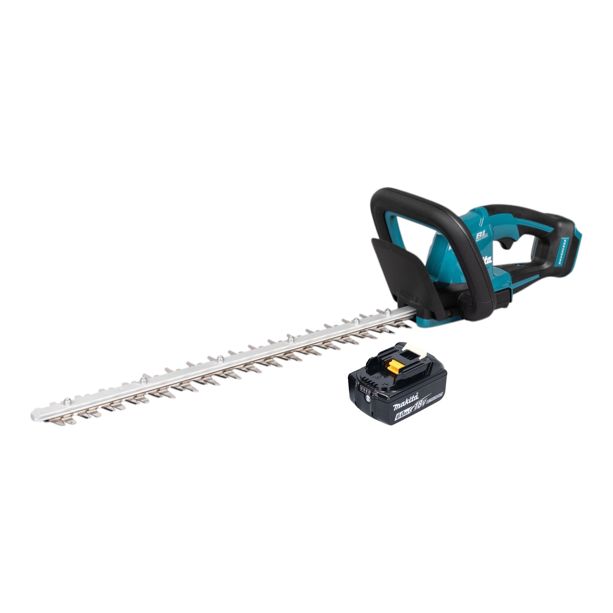 Makita DUH 506 G Akku Heckenschere 18 V 50 cm Brushless 1x Akku 6 0 Ah ohne Ladegeraet 0 - toolbrothers