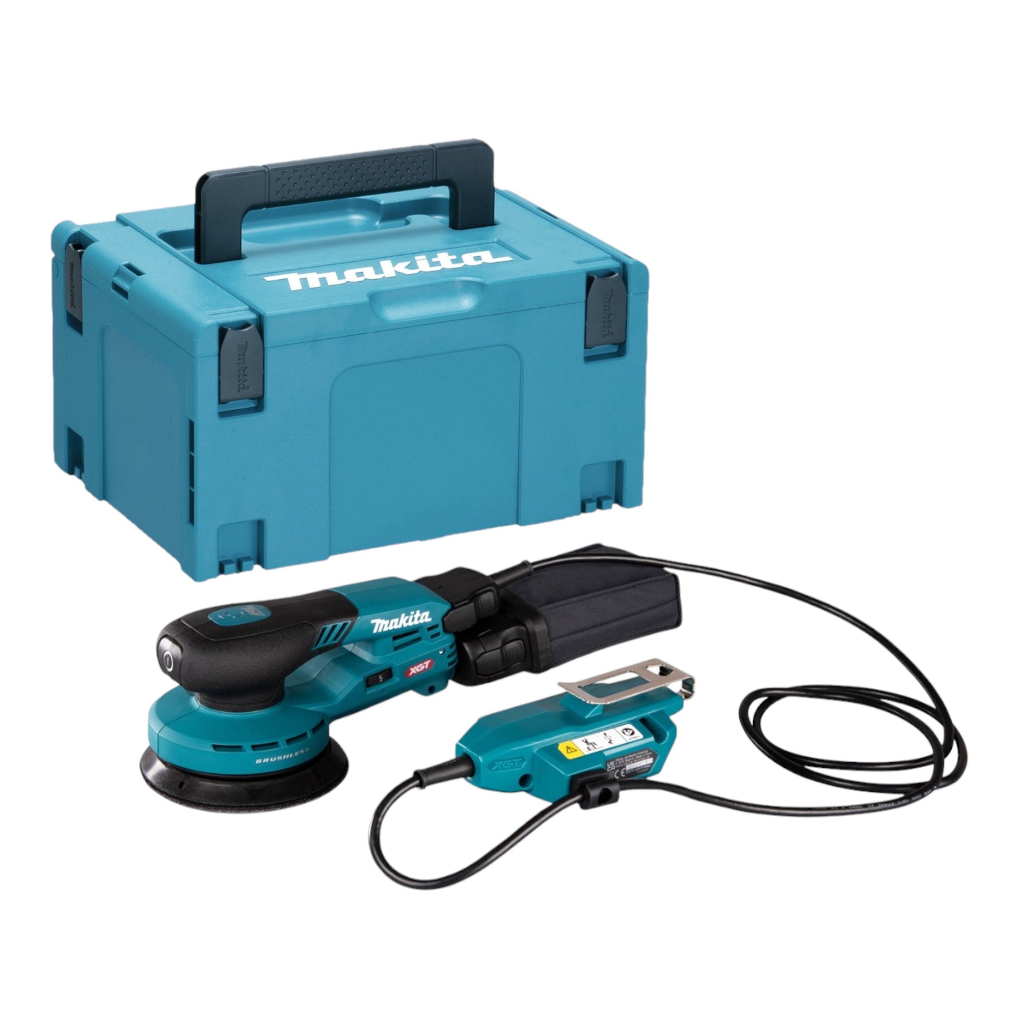 Makita BO 001 CGZ01 Akku Exzenterschleifer 40 V max 125 mm 5 0 mm Hub Brushless Makpac ohne Akku ohne Ladegeraet 0 - toolbrothers